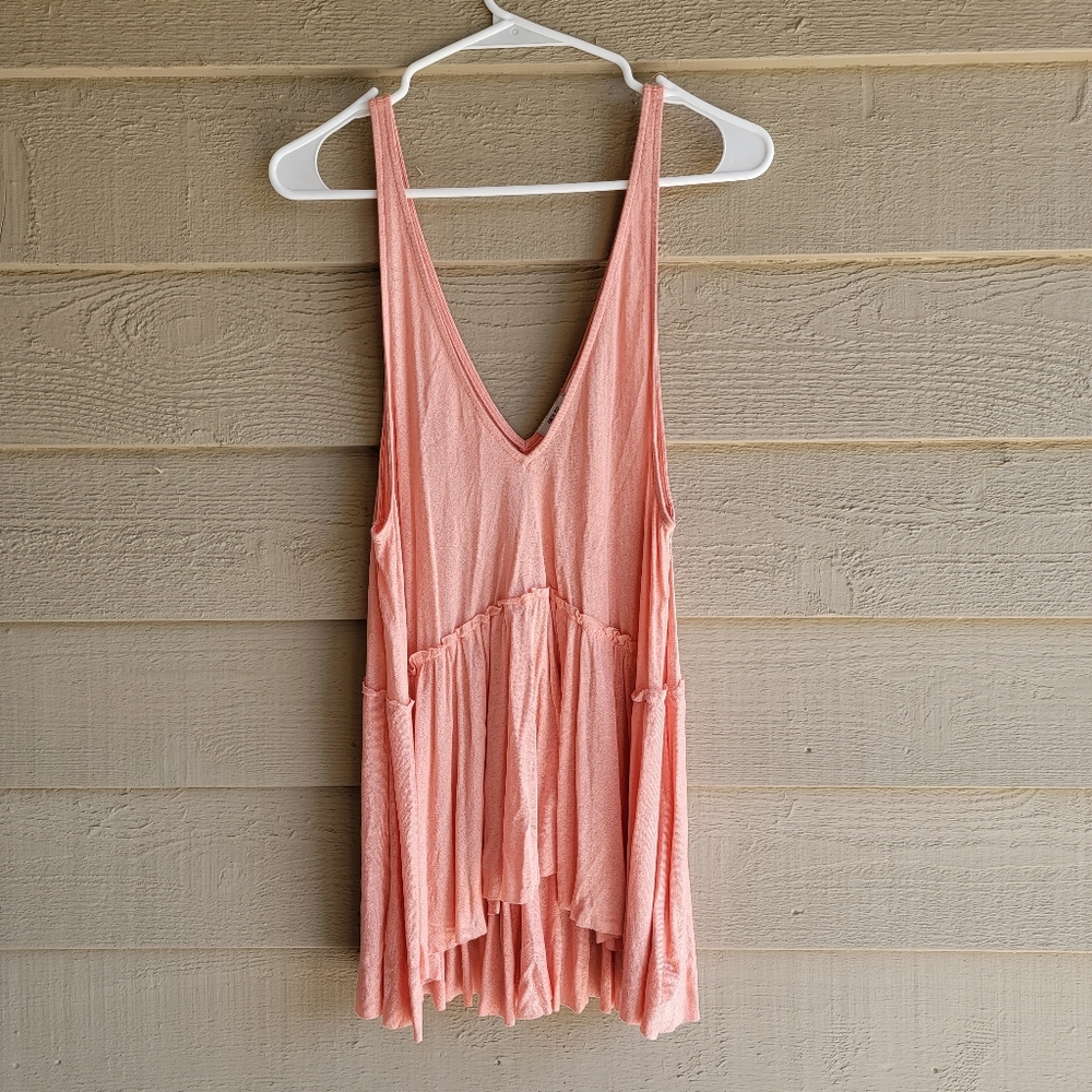 URBAN OUTFITTERS Kimchi Blue Peplum Tank Top Blouse, Size M